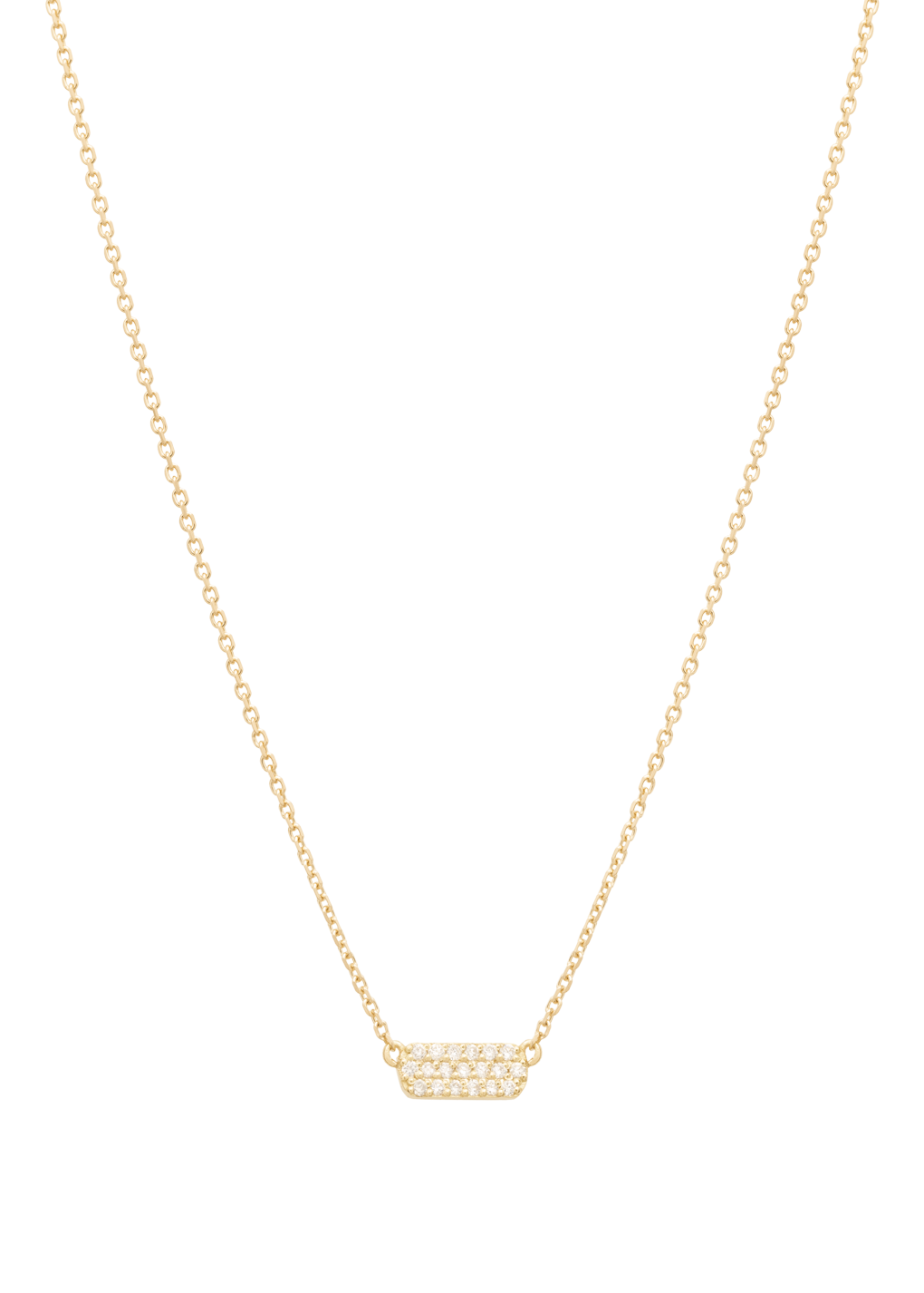 hannah necklace 18k diamond