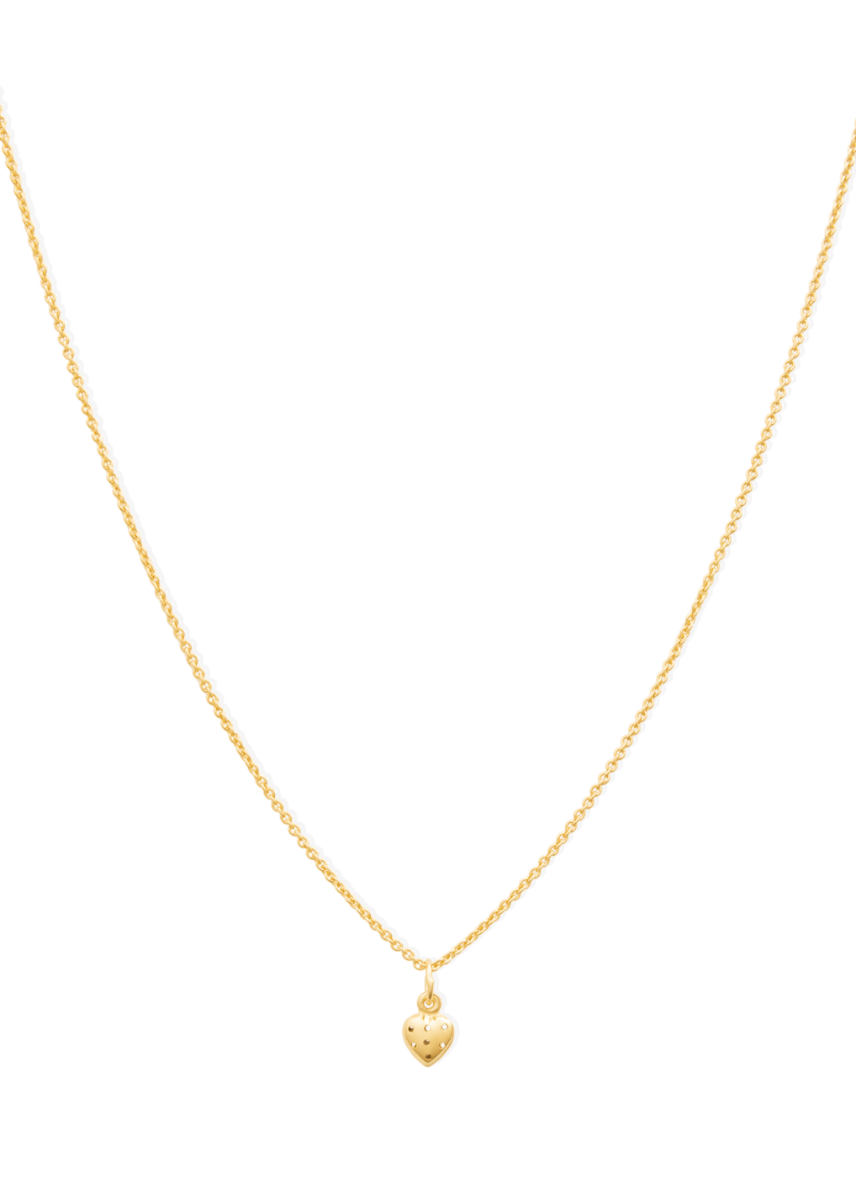 li necklace in gold