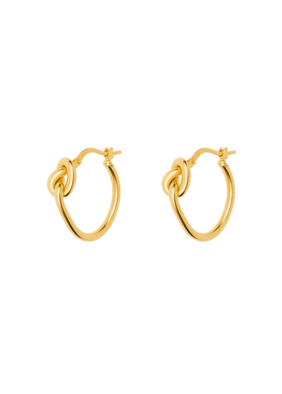 Boucles d'oreilles Lucilla Knot Huggies