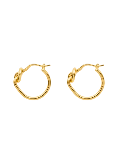 Boucles d'oreilles Lucilla Knot Huggies