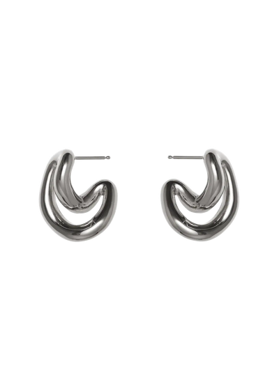 Boucles d'oreilles spirale Luna