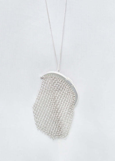 collier portefeuille en maille Colliers