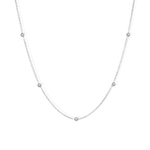 molly choker in silver