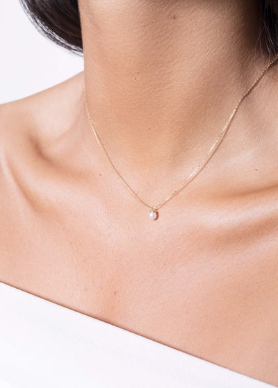 collier natalia 18k perle Colliers