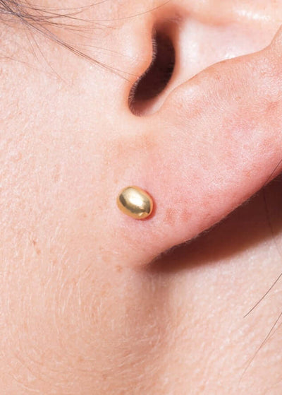 boucles d'oreilles clous (non)sphère 18k