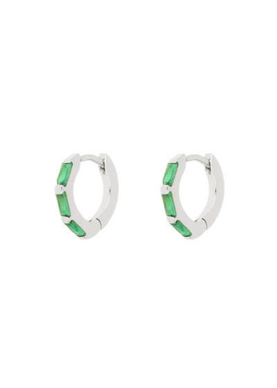 boucles d'oreilles norma vertes Boucles d'oreilles