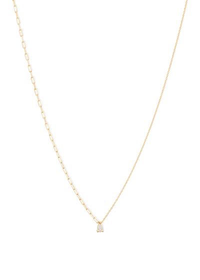 collier poire collier diamant 18k