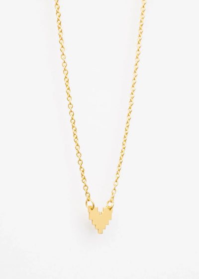 PIXEL Heart Mini Necklace Necklaces