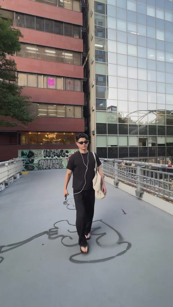 salt hoop 18k rubi earrings