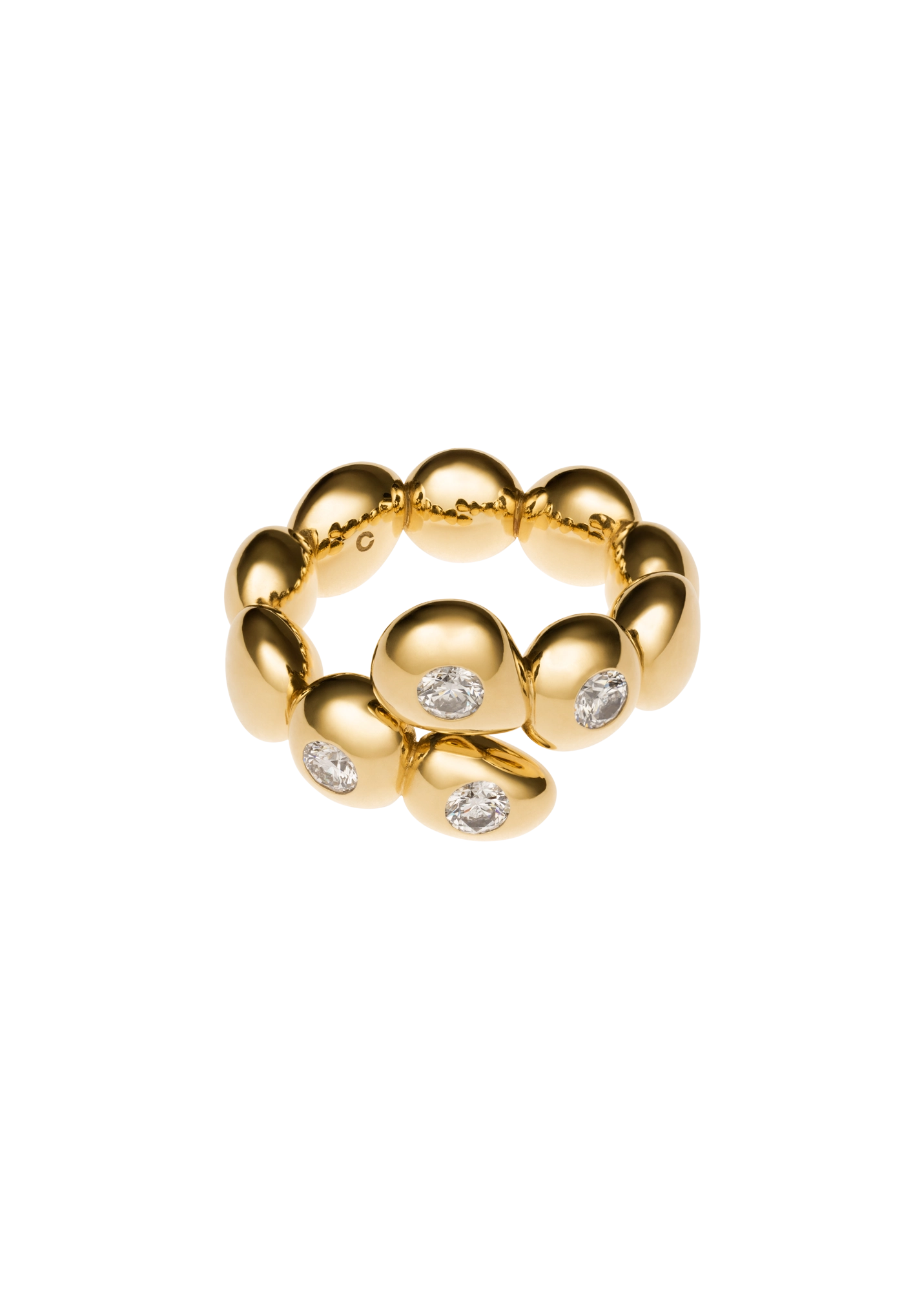 bague unperfect sphere 18k diamond