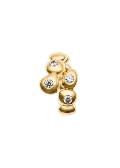bague sphère imparfaite en diamant 18k Bagues