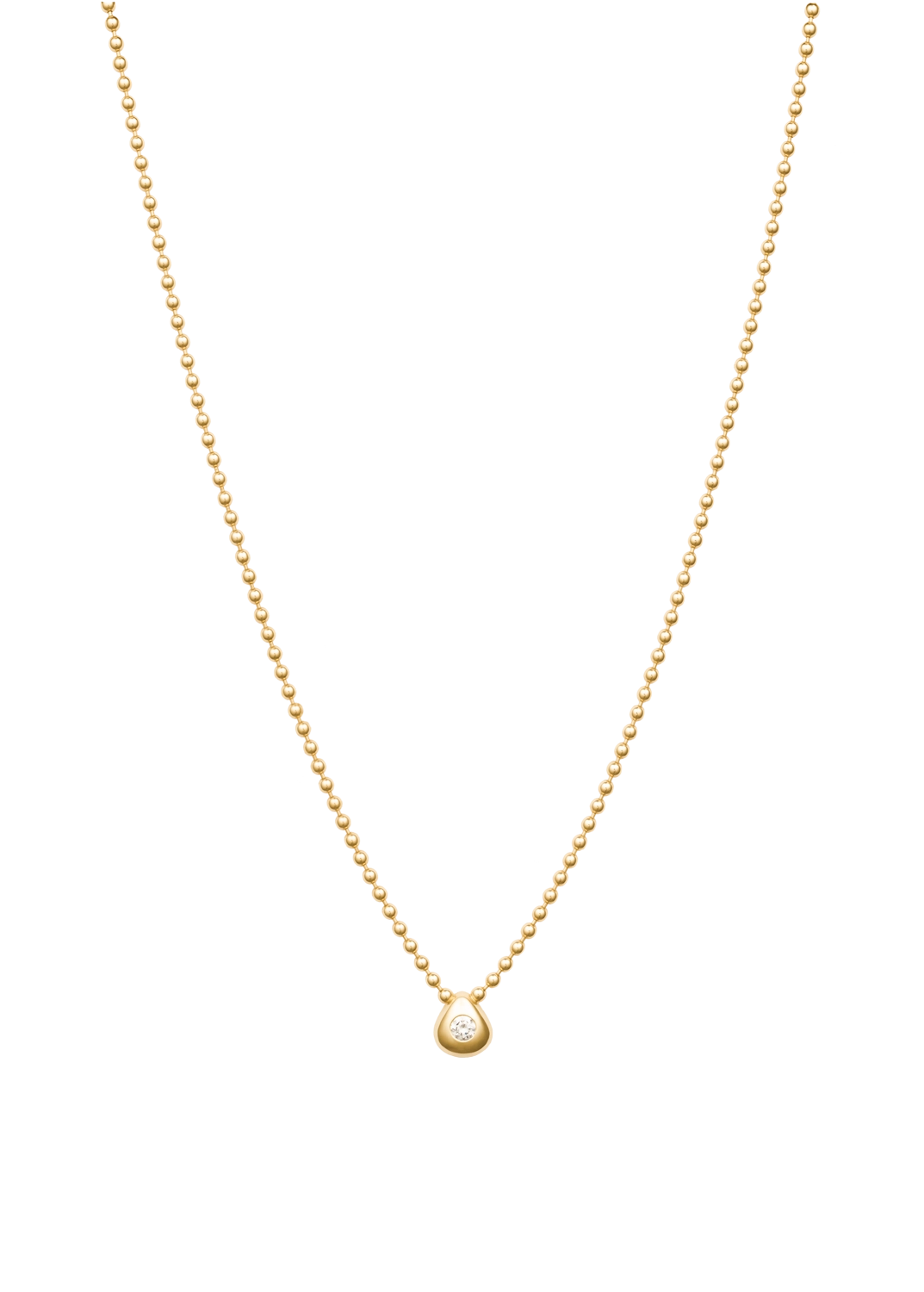 collier unperfect sphere 18k diamond