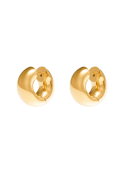 boucles d'oreilles mini créoles violettes